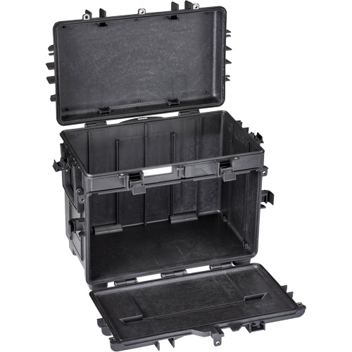 Military Mobile Tool Chest With Drawers, 22-4/5" W x 15" D x 18" H, Black Par Equipment