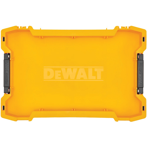 Plateau d'outils peu profond ToughSystem, 18-2/5" x 12" x 2-1/3", Jaune Par Equipment