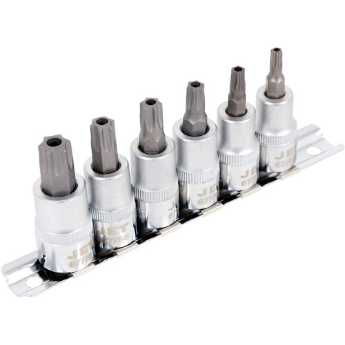 Jeu de douilles &agrave; embout inviolables SS386TB, Torx inviolable, Prise 3/8", 6 mr Par Equipment