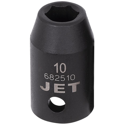 Douille, Chocs, 10 mm, Prise 1/2", 6 pans Par Equipment
