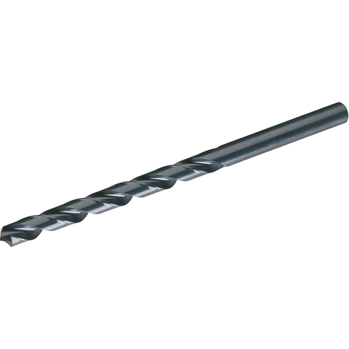 Jobber Length Drill Bits, High Speed Steel, 1/64", 3/4" L, 3/16" Flute, 118° Point Angle Par Equipment