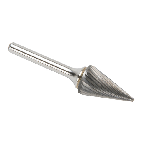 Fraises au carbure solide - Forme conique pointue Par Equipment