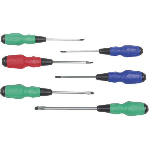TDSS-6 Torque Drive&reg; Screwdriver Set, 6 Pcs., Magnetic Par Equipment