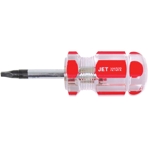 Square Jumbo Handle Screwdriver, #2 Tip, Square, Plastic Handle Par Equipment