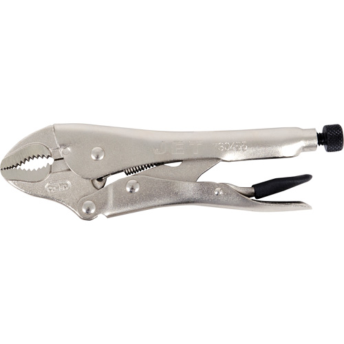 J7WR Super Heavy-Duty  Locking Pliers with Cutter, 7" Length, Curved Jaw Par Equipment