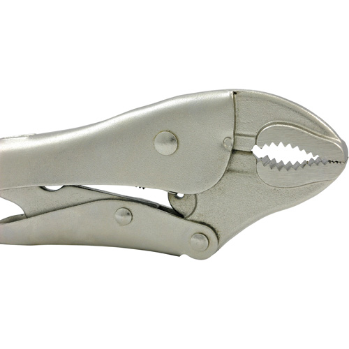 Pinces verrouillables super robustes J10WR avec couteau, Longueur 10", M&acirc;choire courb&eacute;e Par Equipment