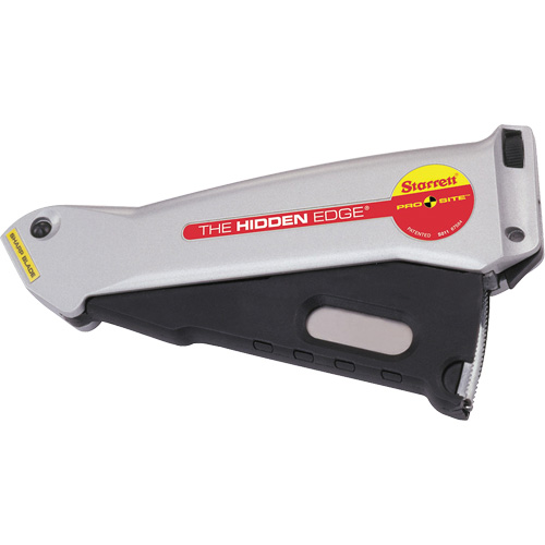 Hidden Edge&reg; Knife, 19 mm, Steel, Aluminum Handle Par Equipment