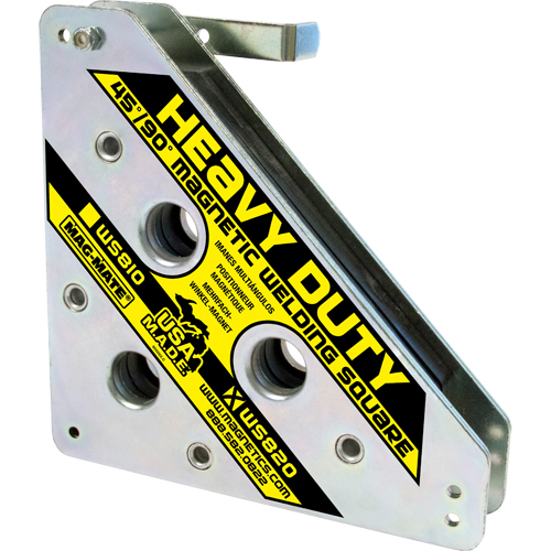 Magnetic Welding Squares, 8" L x 1-1/2" W x 8" H, 325 lbs. Par Equipment