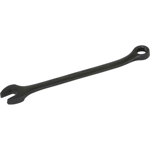 Flat Shank Combination Wrench, 12 Point, 10 mm, Black Oxide Finish Par Equipment