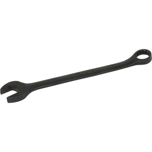 Flat Shank Combination Wrench, 12 Point, 15 mm, Black Oxide Finish Par Equipment