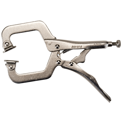 Pince-&eacute;tau avec coussins pivotants, Longueur 6", Pinces serre-joints Par Equipment