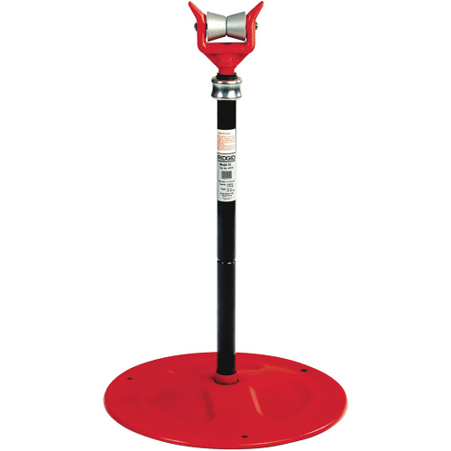 Adjustable Pipe Support #92, 81-104 cm Height Adjustment, 150 mm Max. Pipe Capacity, 2500 lbs. Max. Weight Capacity Par Equipment
