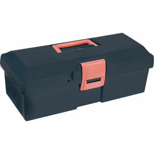 Heavy-Duty Tool Box, 15" W x 7" D x 5-1/2" H, Black Par Equipment