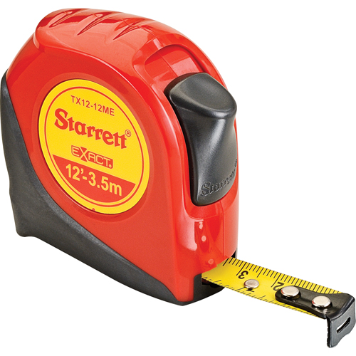 Engineers Measuring Tape, 1/2" x 12', 1/16" Graduations Par Equipment