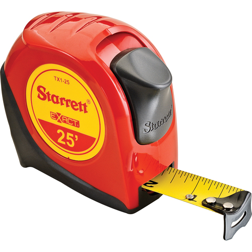 Engineers Measuring Tape, 1" x 25', 1/16" Graduations Par Equipment