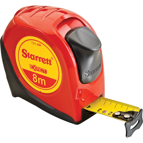 Long Measuring Tape , 1" x 8 m, Millimetres Graduations Par Equipment