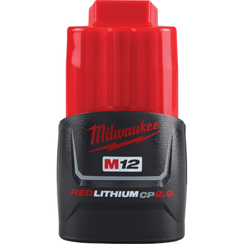 Bloc-piles M12 Redlithium 2.0, Lithium-ion, 12 V, 2 A Par Equipment