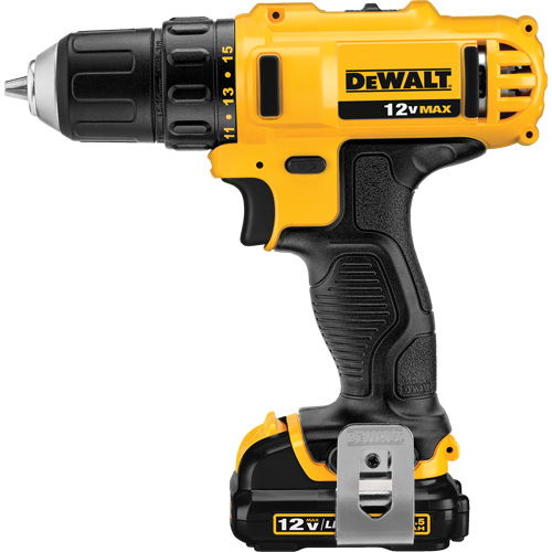 Ensemble perceuse/visseuse max, Lithium-ion, 12 V, Mandrin 3/8", Couple 189 UWO Par Equipment