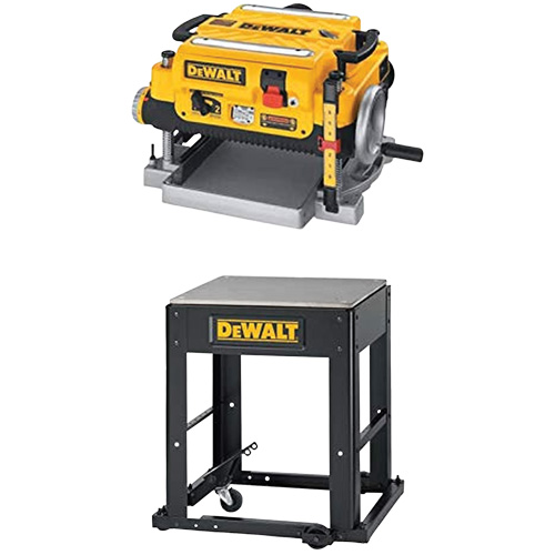 2-Speed Thickness Planer with Stand, 19-3/4" W x 22-1/2" L x 13-1/2" H, 20000 RPM No Load Speed Par Equipment
