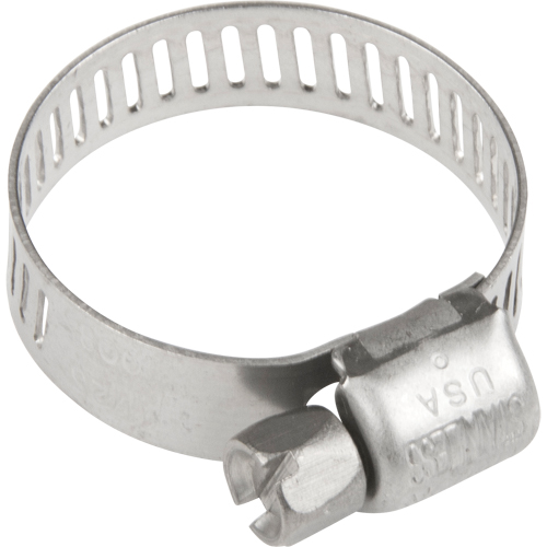 Hose Clamps - Stainless Steel Band & Screw, Min Dia. 0.316, Max Dia. 7/8" Par Equipment