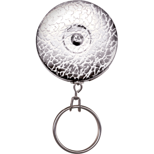 The Original Key Reel, Chrome, 24" Cable, Belt Clip Attachment Par Equipment