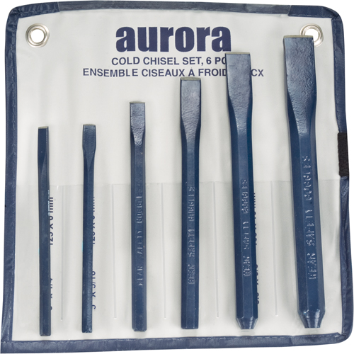 6-Piece Cold Chisel Set Par Equipment