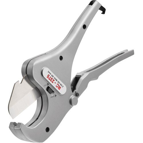 Ratchet Action Plastic Pipe & Tubing Cutter #RC-2375, 1/8" - 2-3/8" Capacity Par Equipment