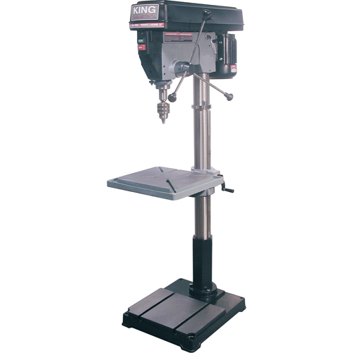 Floor Drill Presses, 22", 3/4" Chuck, 4200 RPM Par Equipment