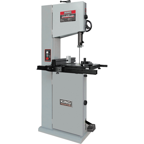Scies &agrave; ruban de 14" pour le bois avec capacit&eacute; de d&eacute;doublement de 12", Vertical, 220 V Par Equipment