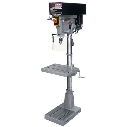 Floor Drill Presses, 15", 5/8" Chuck, 5000 RPM Par Equipment
