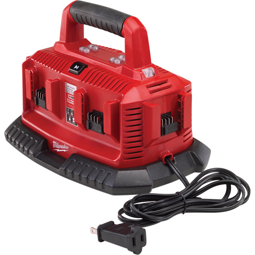 Chargeur de type s&eacute;quentiel pour six piles M18, 18 V, Lithium-ion Par Equipment