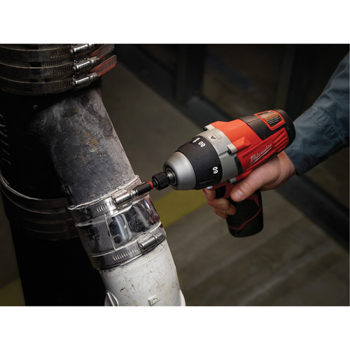 M12 Cordless No-Hub Driver (Tool Only), Lithium-Ion, 12 V, 80 in-lbs Torque Par Equipment