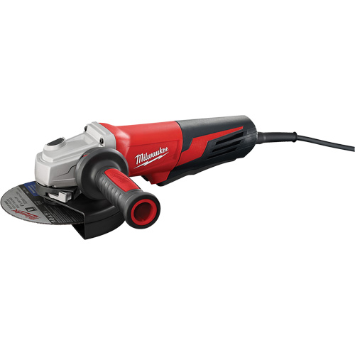 Small Paddle No-Lock Angle Grinder, 6", 120 V, 13 A, 9000 RPM Par Equipment