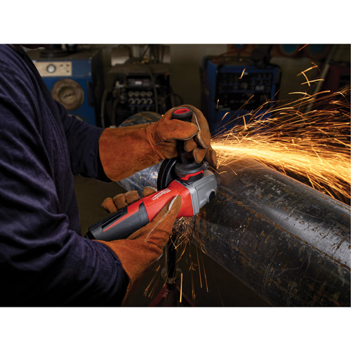Small Paddle No-Lock Angle Grinder, 6", 120 V, 13 A, 9000 RPM Par Equipment