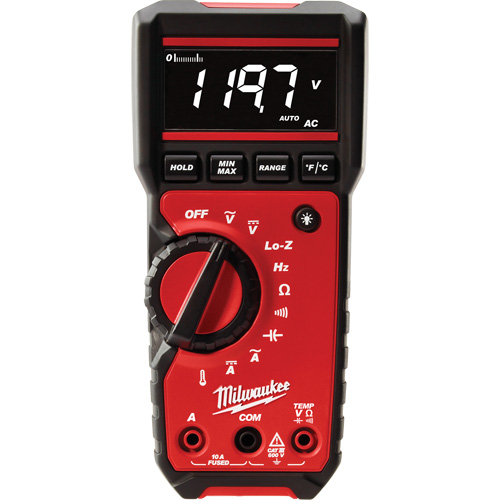 True RMS Multimeter, AC/DC Voltage, AC/DC Current Par Equipment