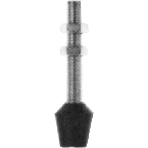 Replacement Spindles & Accessories - Flat-Tip Bonded Neoprene Caps Par Equipment