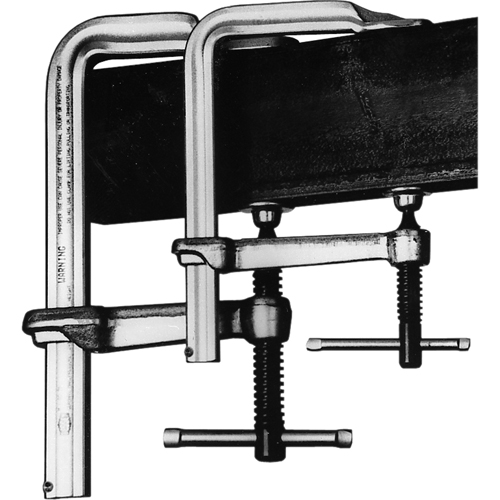 Serre-joints &agrave; barre pour le soudage & la fabrication, 6" (152,4 mm), Force de serrage 1330 lb Par Equipment