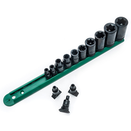 External Torx&reg; Socket Set, 1/2"/1/4"/3/8" Drive Par Equipment