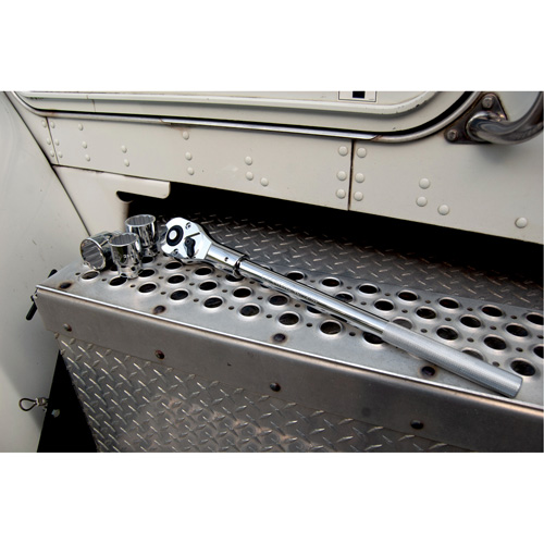 Cl&eacute; &agrave; cliquet &agrave; t&ecirc;te en larme &agrave; d&eacute;clenchement rapide &agrave; 24 dents, Prise de 3/4", Poign&eacute;e Ordinaire Par Equipment