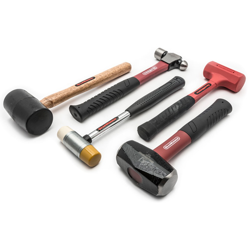 Hammer & Mallet Set, 5 Pieces Par Equipment