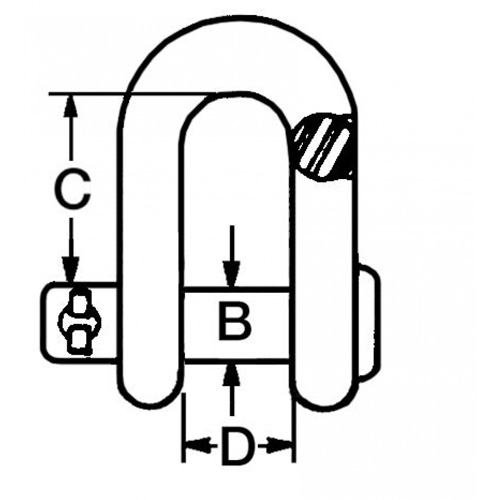 Campbell&reg; Super Blue Utility Clevis Par Equipment
