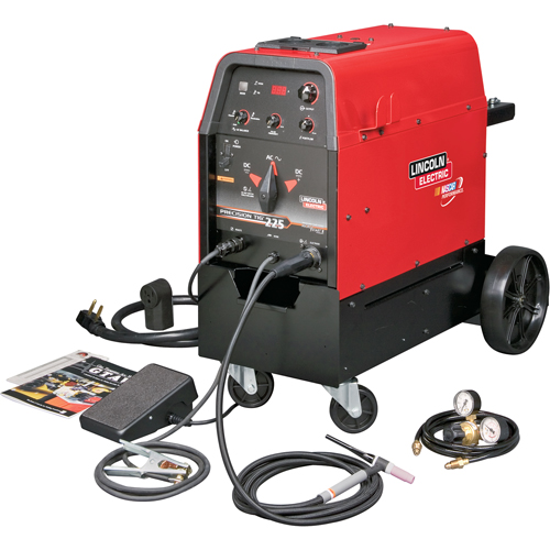 Precision TIG&reg; 225 Ready-Pak&reg; Pkg. With Cart Par Equipment
