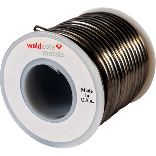 M&eacute;tal d'apport standard, Sans plomb, 95 % d'&eacute;tain, 5 % d'antimoine, &acirc;me Plein, dia. 0,09375" Par Equipment