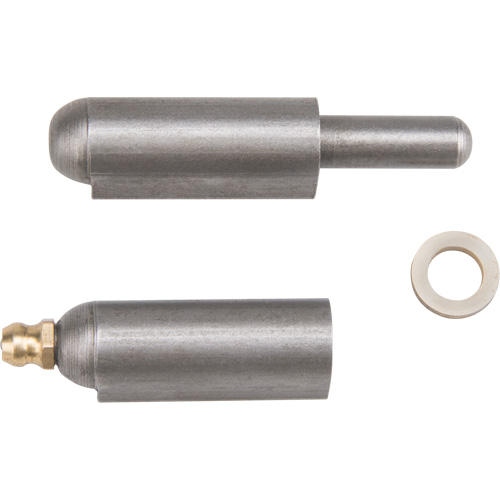 Charni&egrave;re &agrave; souder, 0,512" dia. x 3,15" lo, Acier doux a/goupille fixe en acier Par Equipment