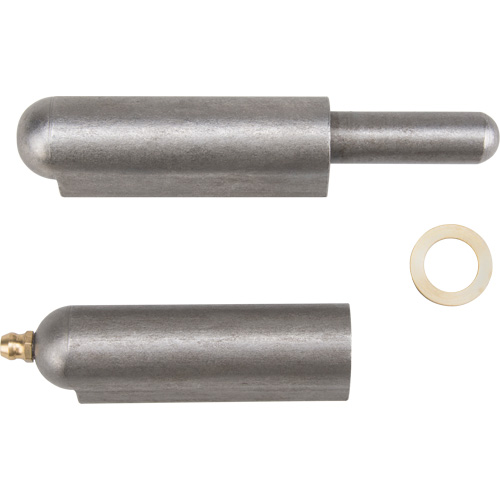 Charni&egrave;re &agrave; souder, 0,787" dia. x 5,906" lo, Acier doux a/goupille fixe en acier Par Equipment