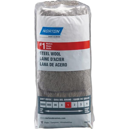Steel Wool, Roll, Grade 1 Par Equipment