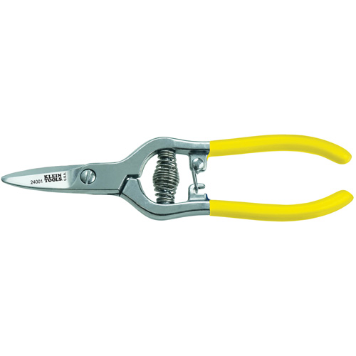 Cisaille &agrave; coupe rapide, 6-3/5", Nickel&eacute;-chrom&eacute; Par Equipment