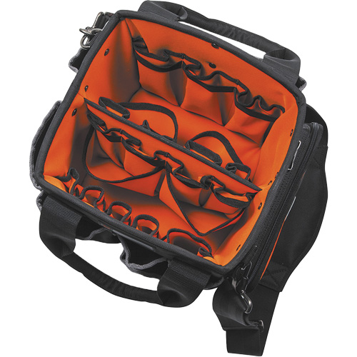 Fourretout Tradesman Pro, Nylon balistique, 40 pochettes, Noir/Orange Par Equipment