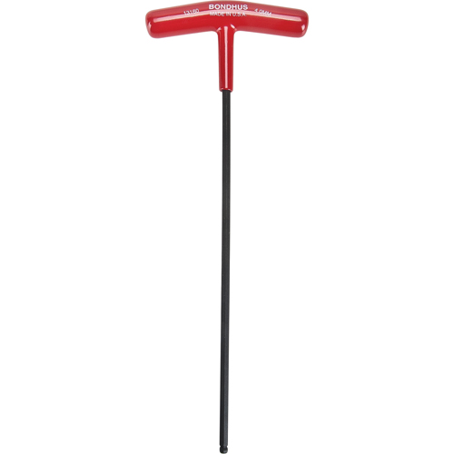Individual Hex Keys - Metric, Ball End, 4 mm x 8.7" L, T Handle Par Equipment