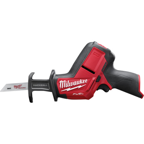 M12 Fuel Hackzall&reg; Reciprocating Saw (Tool Only), 12 V, Lithium-Ion Battery, 0 - 3000/0-3000 SPM Par Equipment